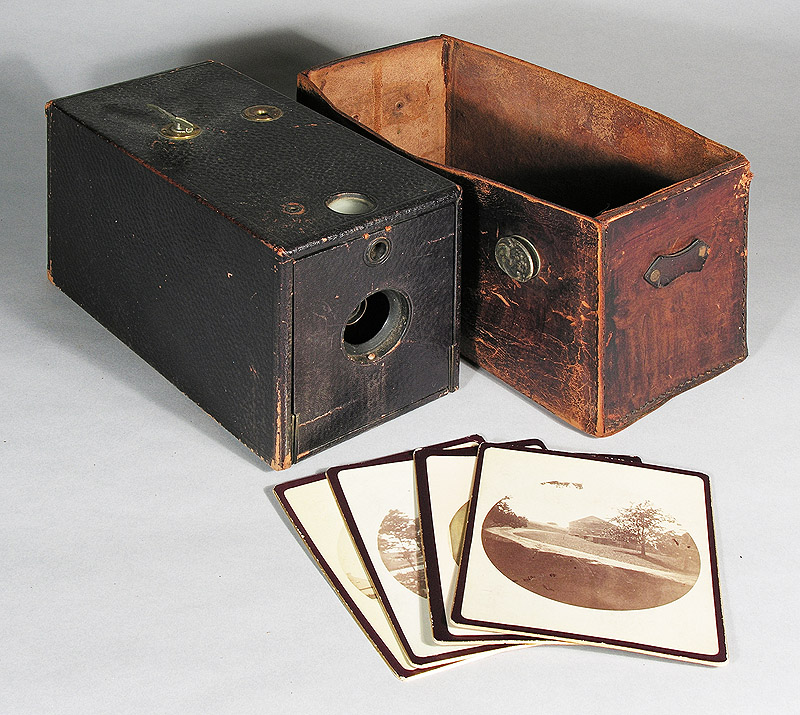 1888 Kodak Kamera mit runden Bildern