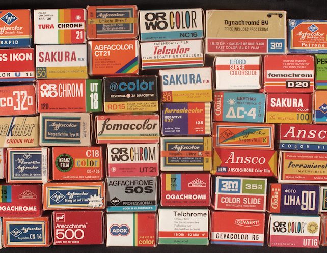 Materialien der Fotografie