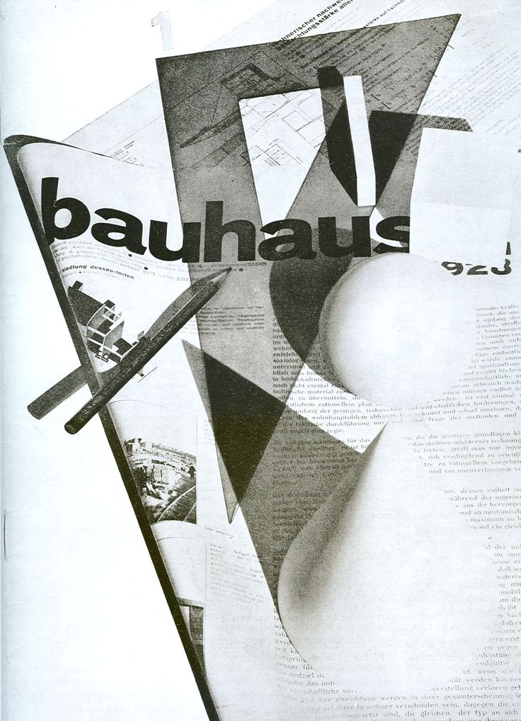 Herbert Bayer: Bauhaus, 1923