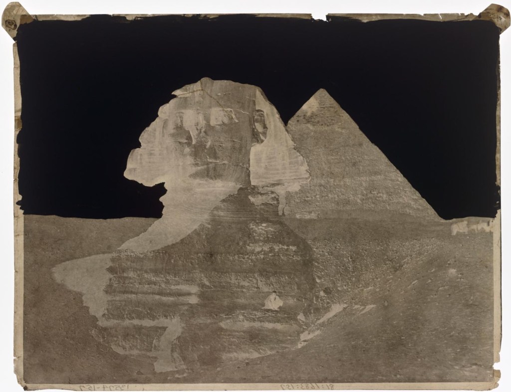 Kalotypie Negativ auf Papier