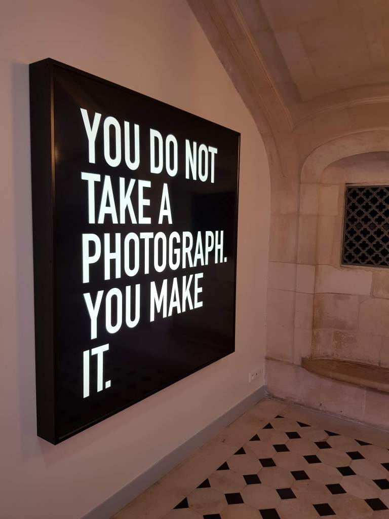You do not take a Photograph, you make it.