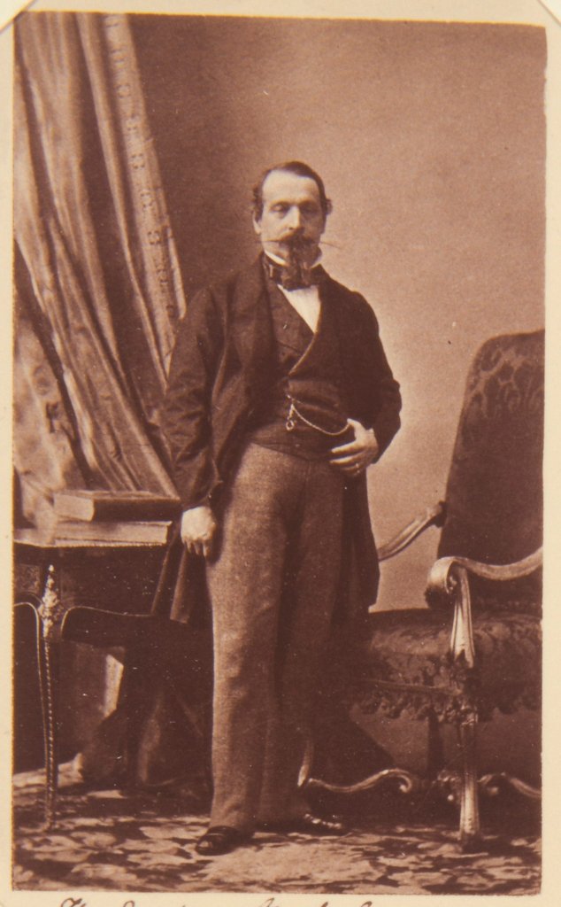Adolphe-Eugène Disdéri: Porträt Kaiser Napoleon III , 1859